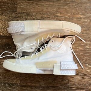 Converse ALL STAR Disrupt CX collab mid high top white cream canvas sneakers